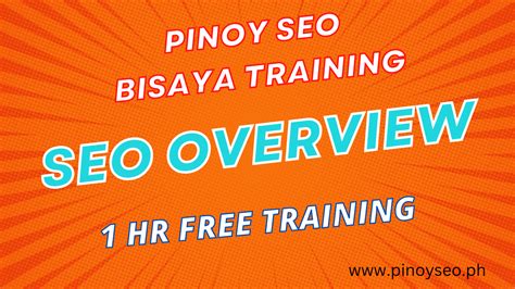 how to become an seo specialist tagalog|Free and Paid SEO Training Course in the Philippines .
